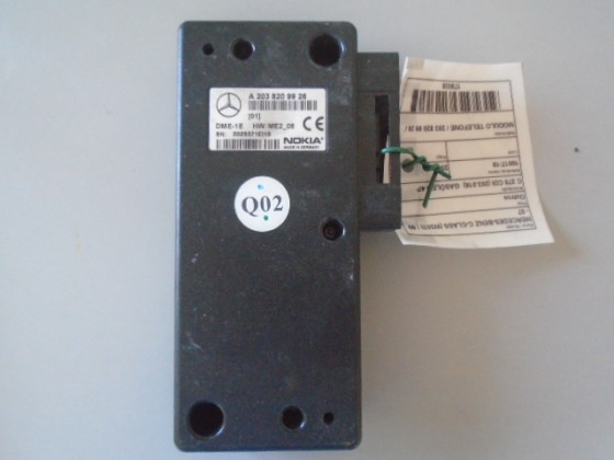 Modulo telefone Mercedes C-class W203 C270 CDI refº 203 820 99 26 - 178035 